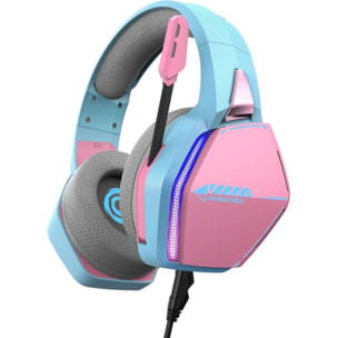 Casque gamer ONIVERSE Nebula Diva Pink