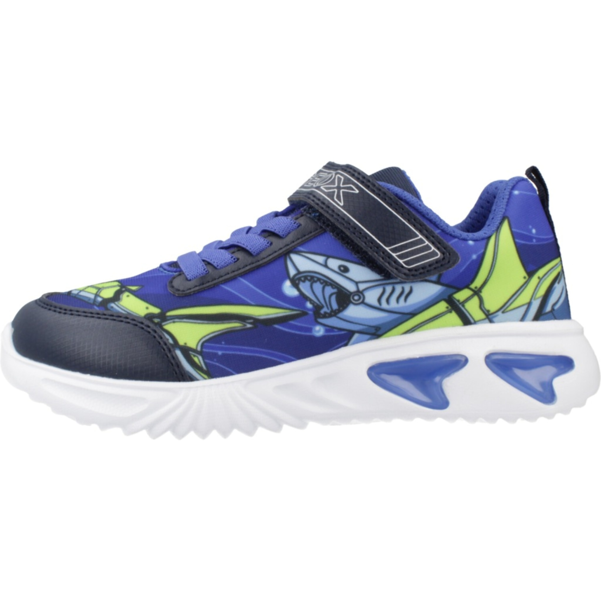Zapatillas Niño de la marca GEOX  modelo J ASSISTER BOY AZUL