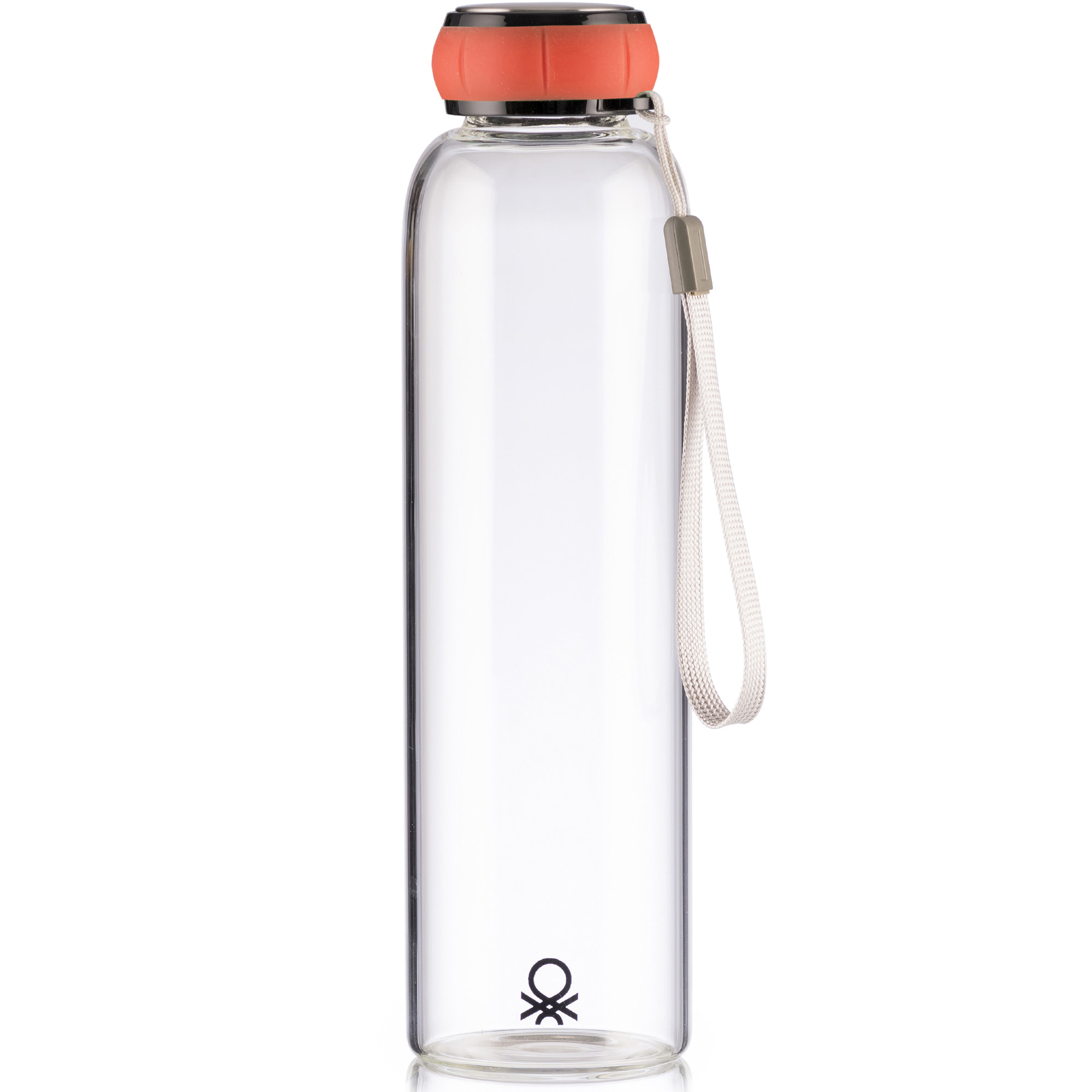 Botella agua  rojo  benetton