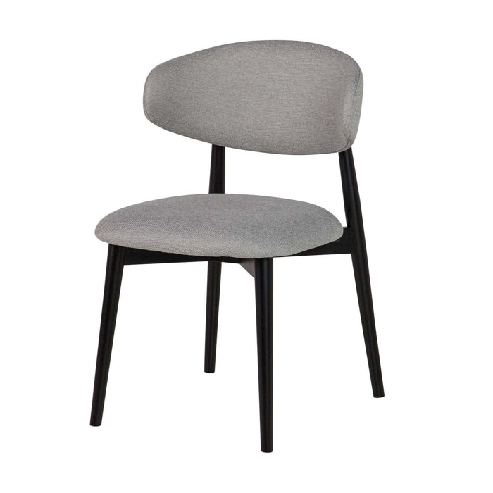 Silla Poliester Patas Madera Roble Cos 54x55x83 Cm