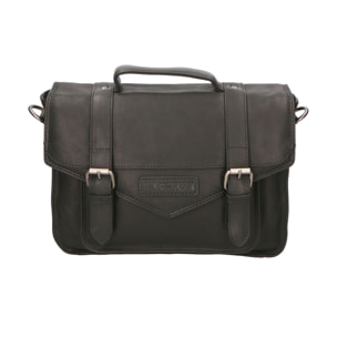 Borsa da lavoro uomo in vera pelle - Modello False - RFID - 23.0 x 31.0 x 14.0 cm