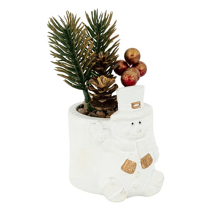 Plante en pot Noël H12cm