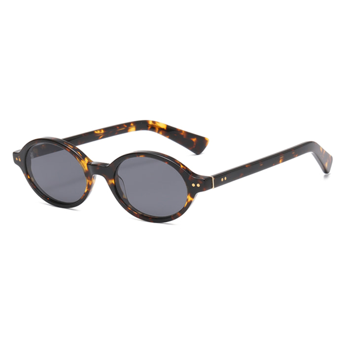 Gafas OCEAN modelo L,Espiguette en color Montura marrón Demy con lentes grises