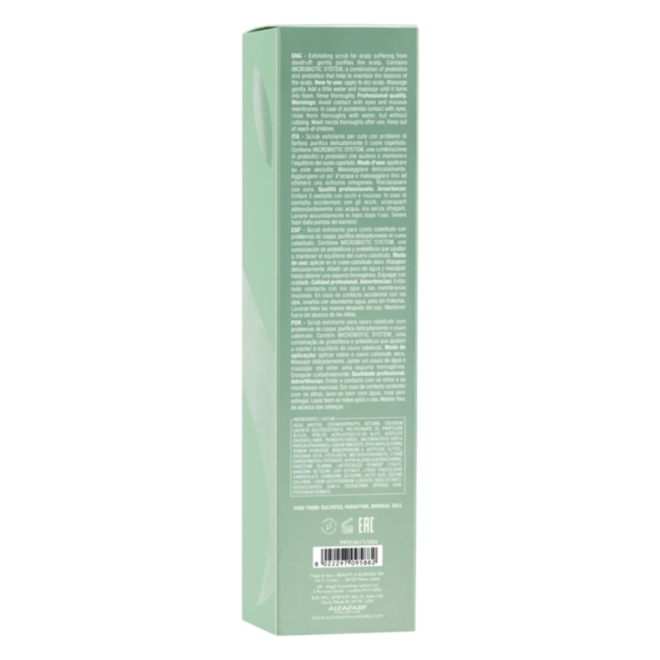 ALFAPARF MILANO Semi Di Lino Gentle Exfoliating Scrub 150ml