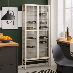 Porte-bouteilles Porto 180x75cm beige Kare Design