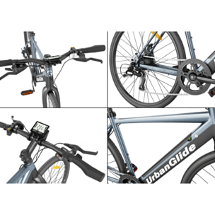 RECONDITIONNE Ebike M1 - Vélo électrique 250W léger, 60 km autonomie, freins hydrauliques