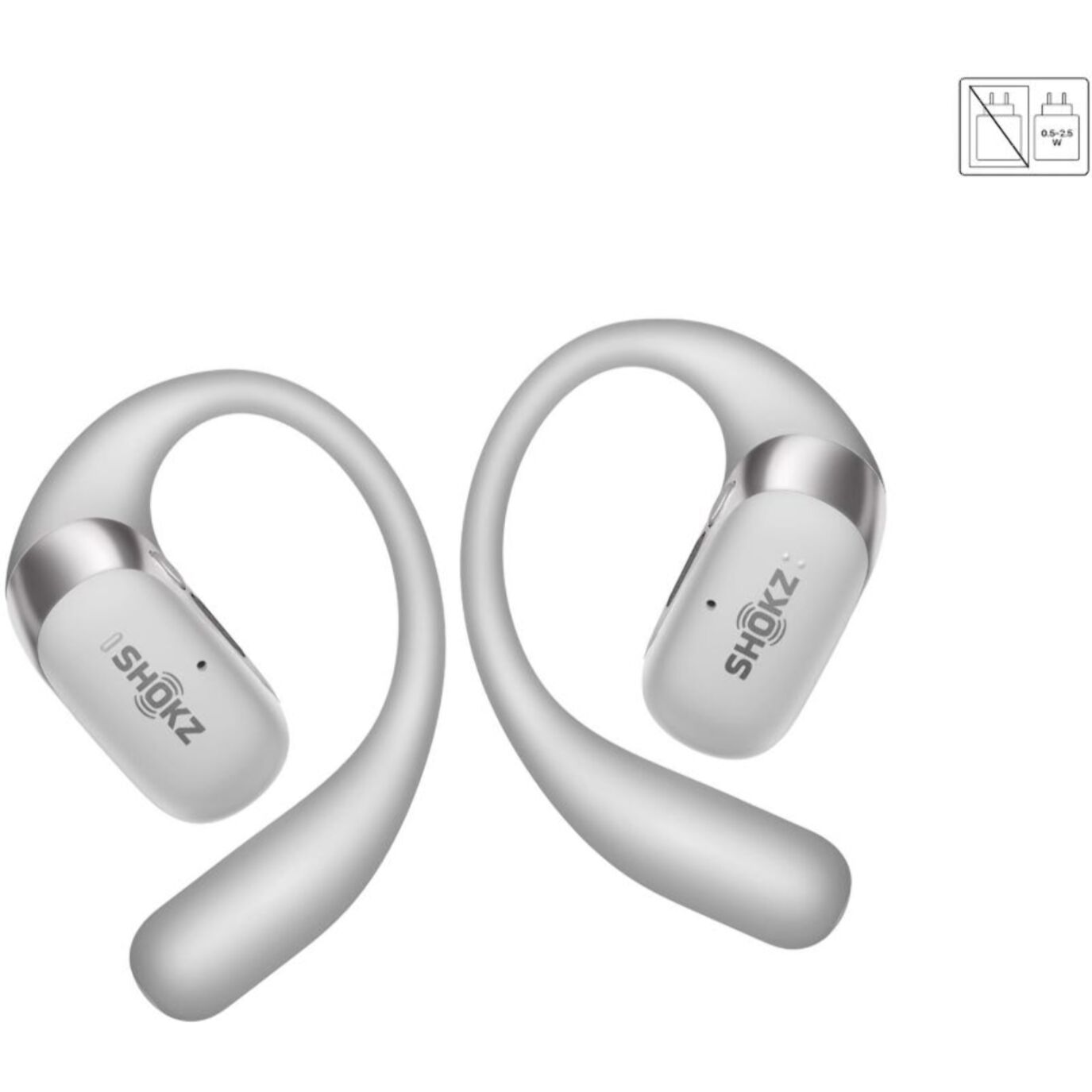 Ecouteurs sport SHOKZ OpenFit 2+ Gris