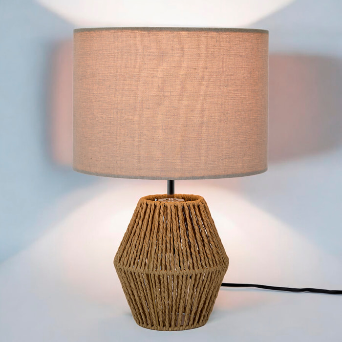 Lampe Abatjour Lin H35cm