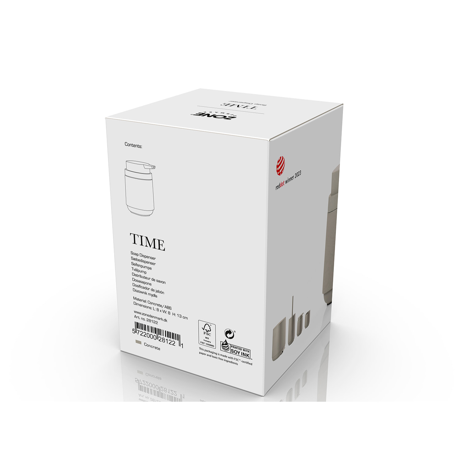 Distributeur de savon Time