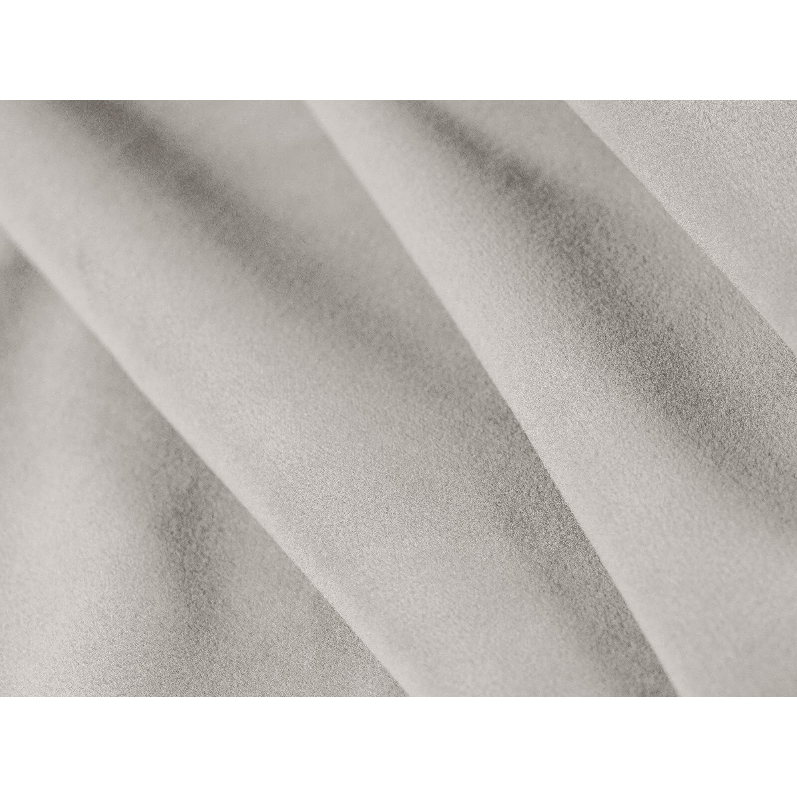 Canapé modulable droit "Sydney" 3 places en velours beige clair