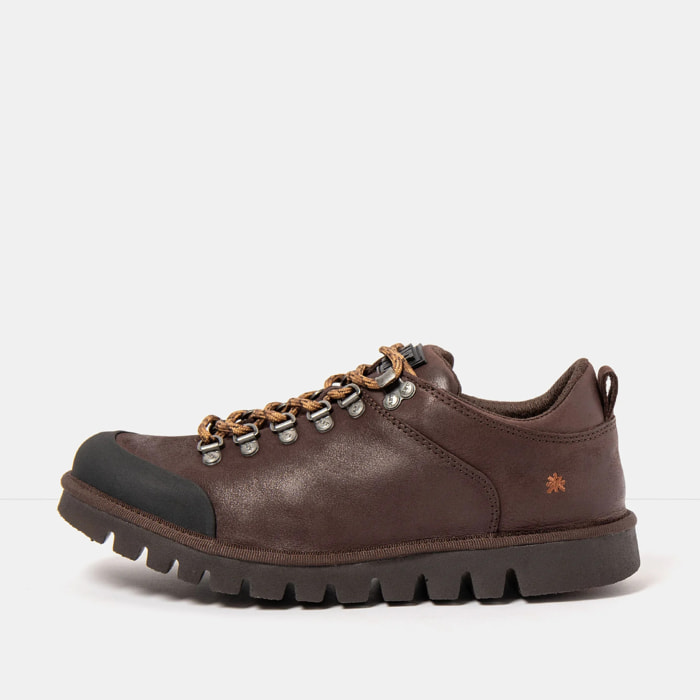 Zapatos 1629 ROMA BROWN-BLACK/ MONTREAL color Brown-black