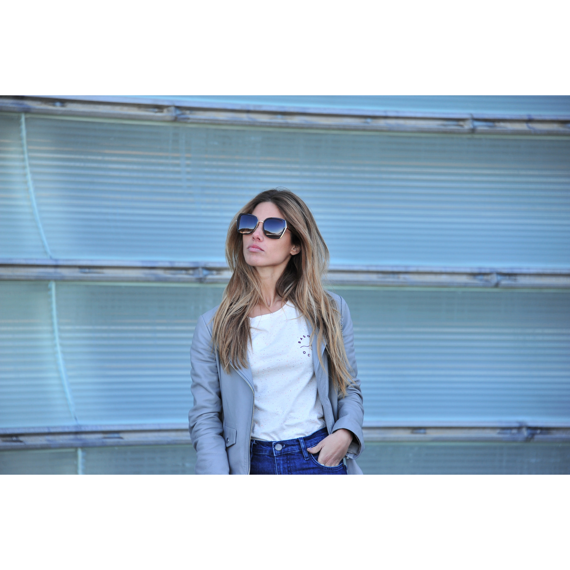 Gafas de sol OCEAN VANCOUVER - Negro brillante y ahumado