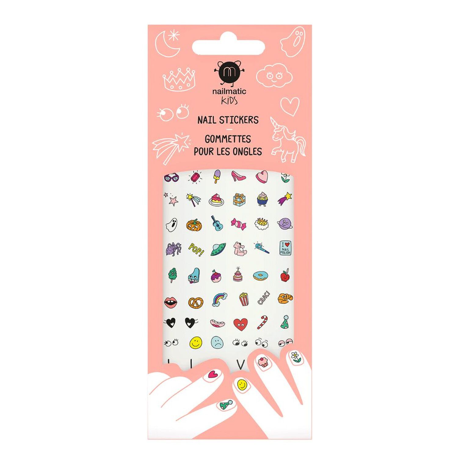 Magic Nails - Set de 72 Stickers pour Ongles