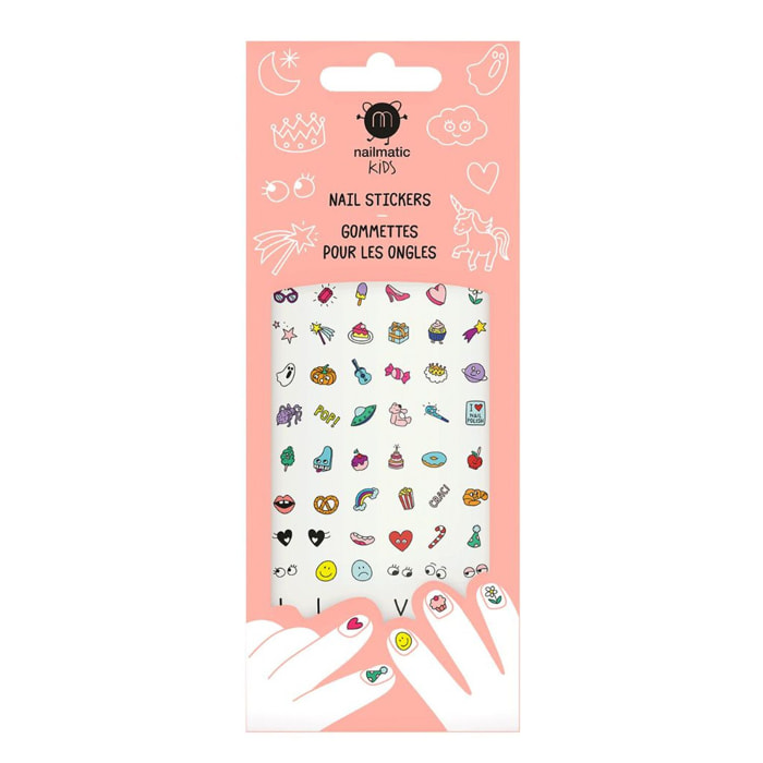 Magic Nails - Set de 72 Stickers pour Ongles