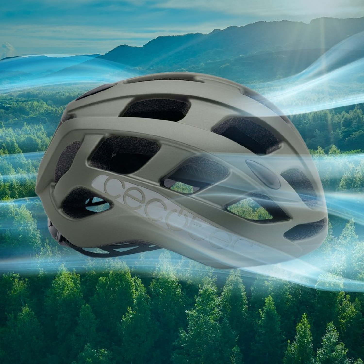 Cecotec Casque BrainGuard Sprinter Green L-XL