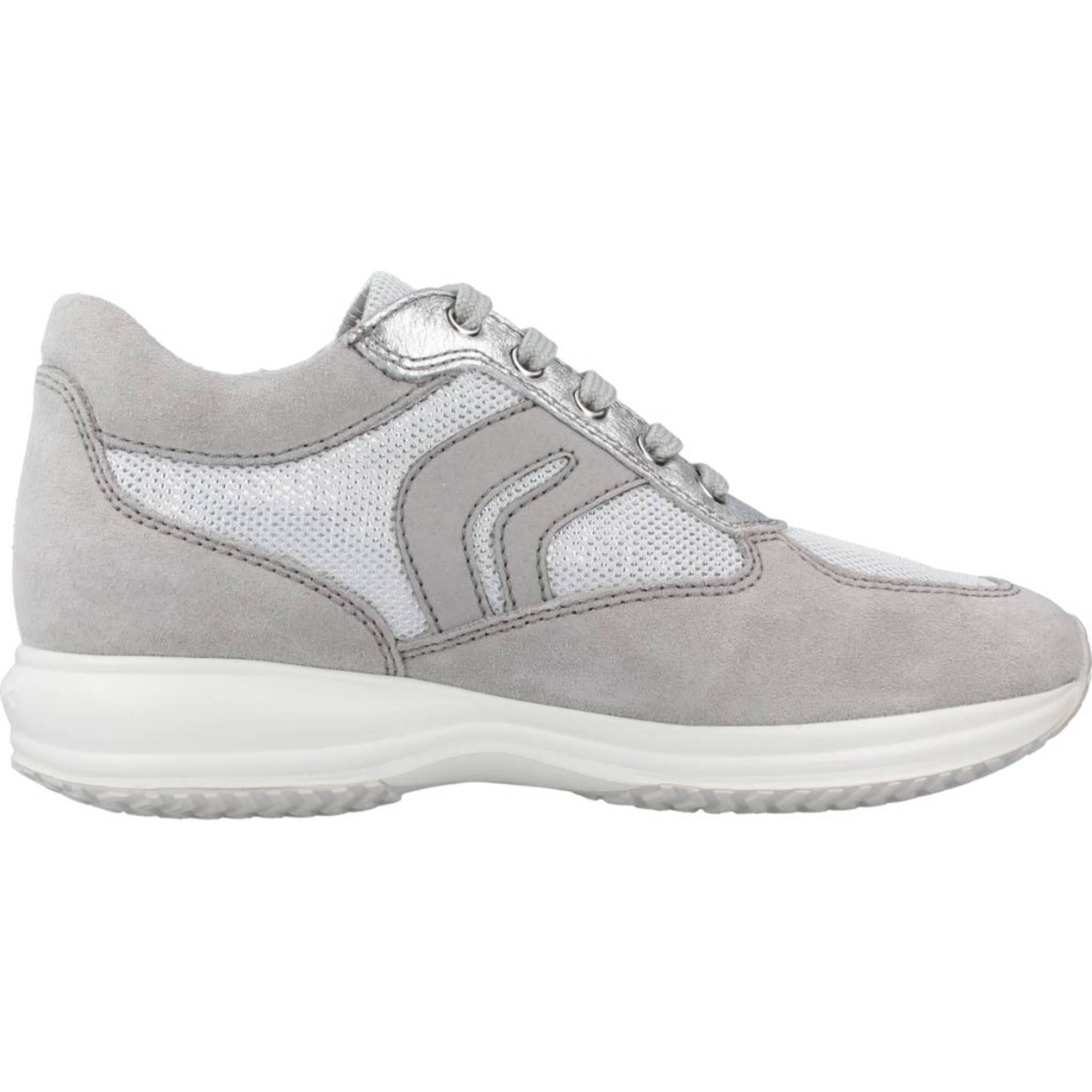 Sneakers de  Mujer de la marca GEOX  modelo D HAPPY Silver