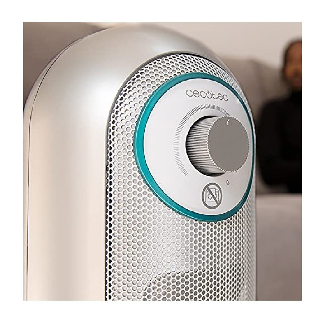 Cecotec Calefactor cerámico de pie Calefactor cerámico ReadyWarm 10050 Top Ceram