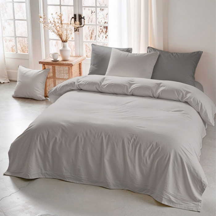 Housse de couette TAUPE