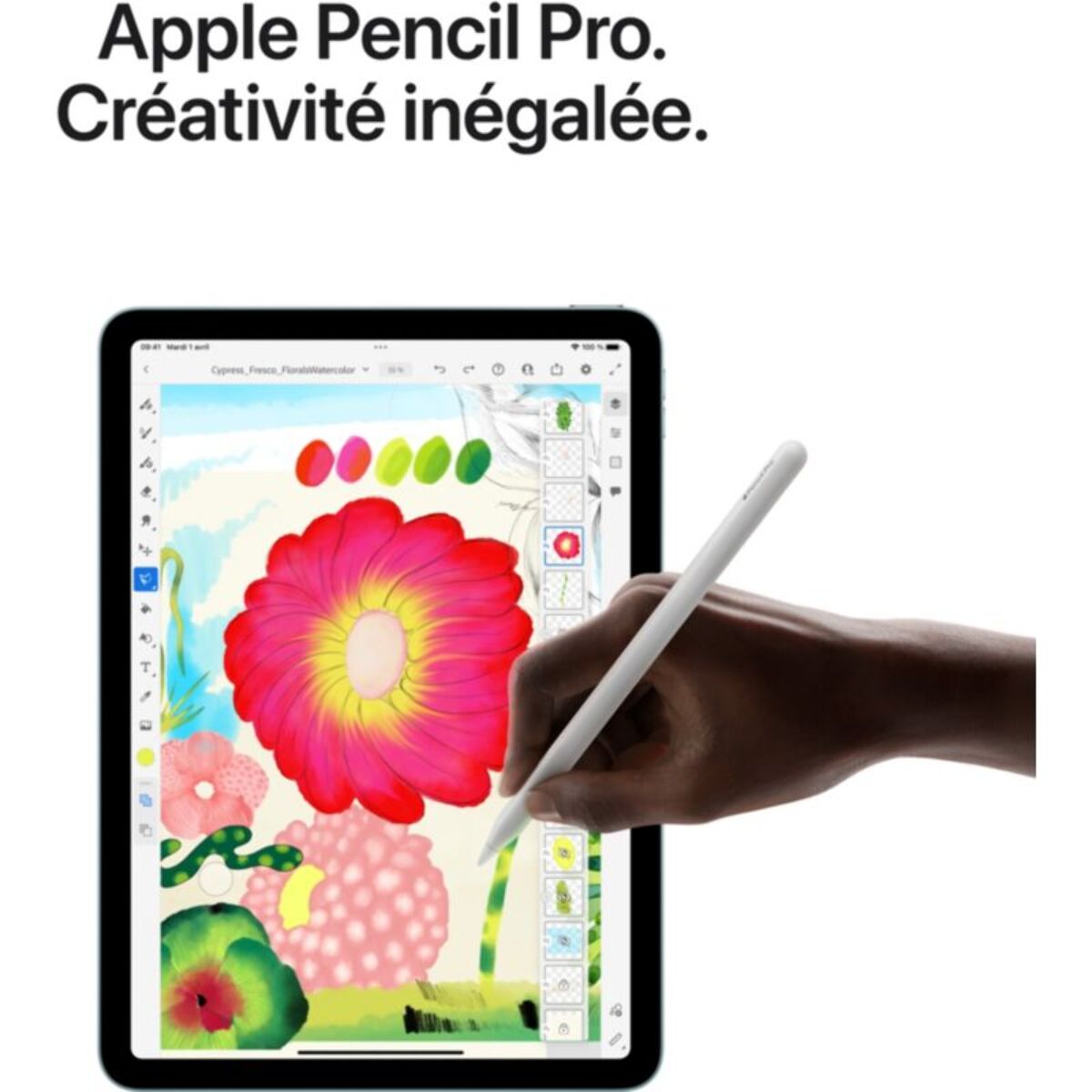 Tablette Apple IPAD Air 11 M3 256Go Mauve Cellular 2025