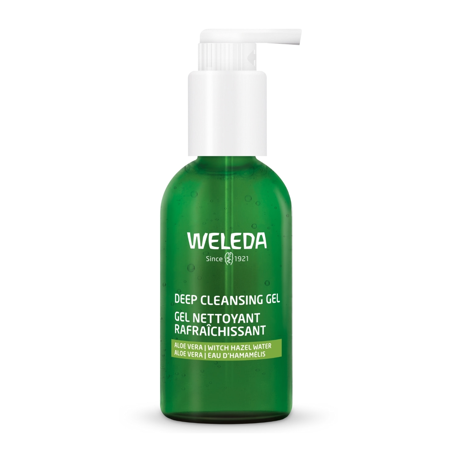 WELEDA -  Lot Gel nettoyant rafraîchissant + Huile nettoyante démaquillante + Mousse nettoyante