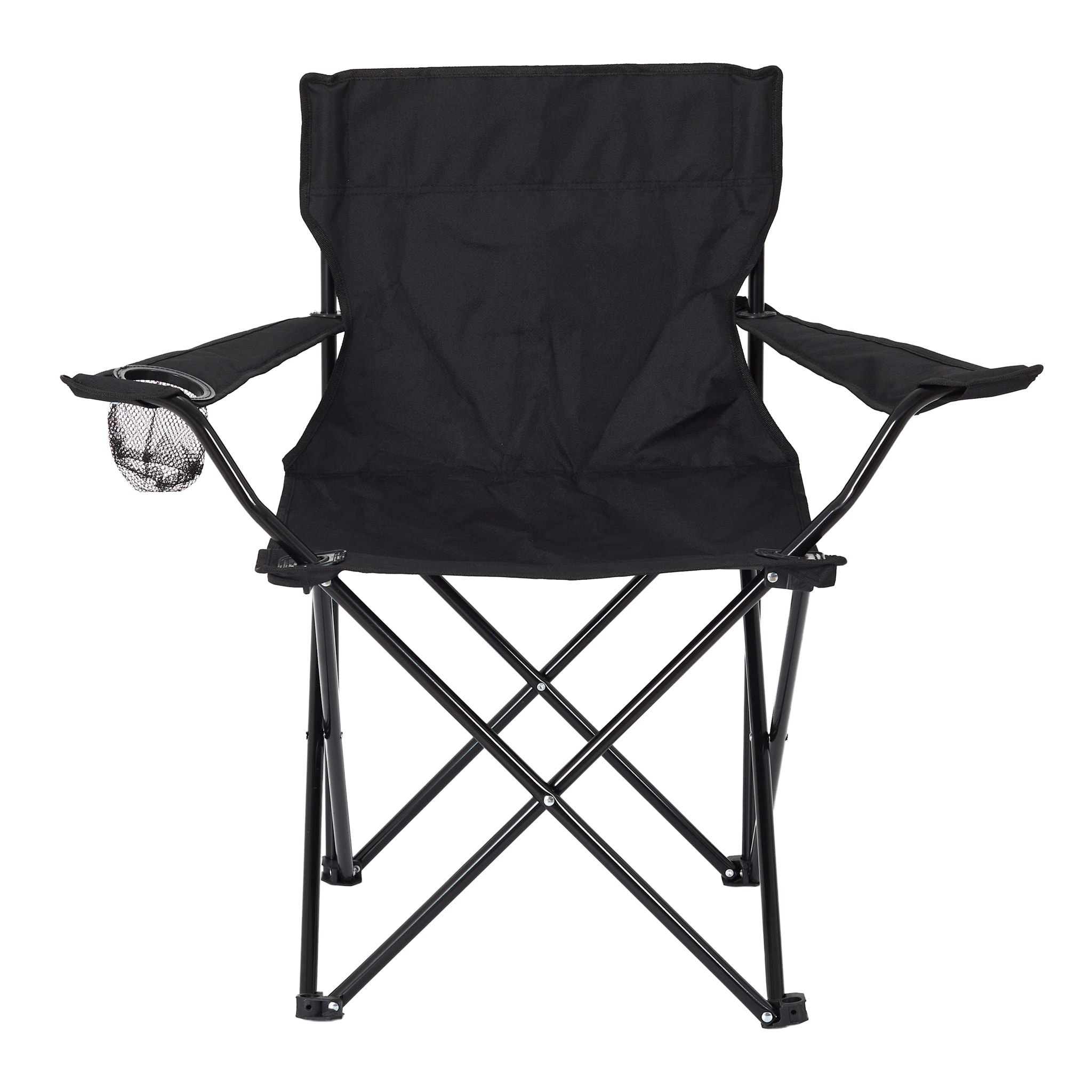 Fauteuil Camping Pliant Noir