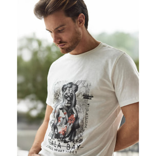 Camiseta Manga Corta Blanca - Wildman