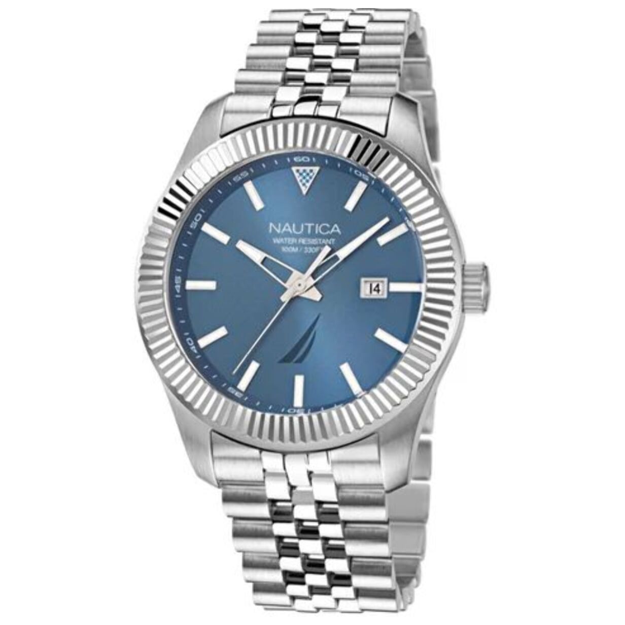 Reloj Nautica NAPPBS248 Hombre Analogico Cuarzo con Correa de Acero inoxidable