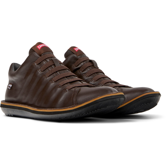 Zapatillas - CAMPER Beetle - Marron - Cuero liso