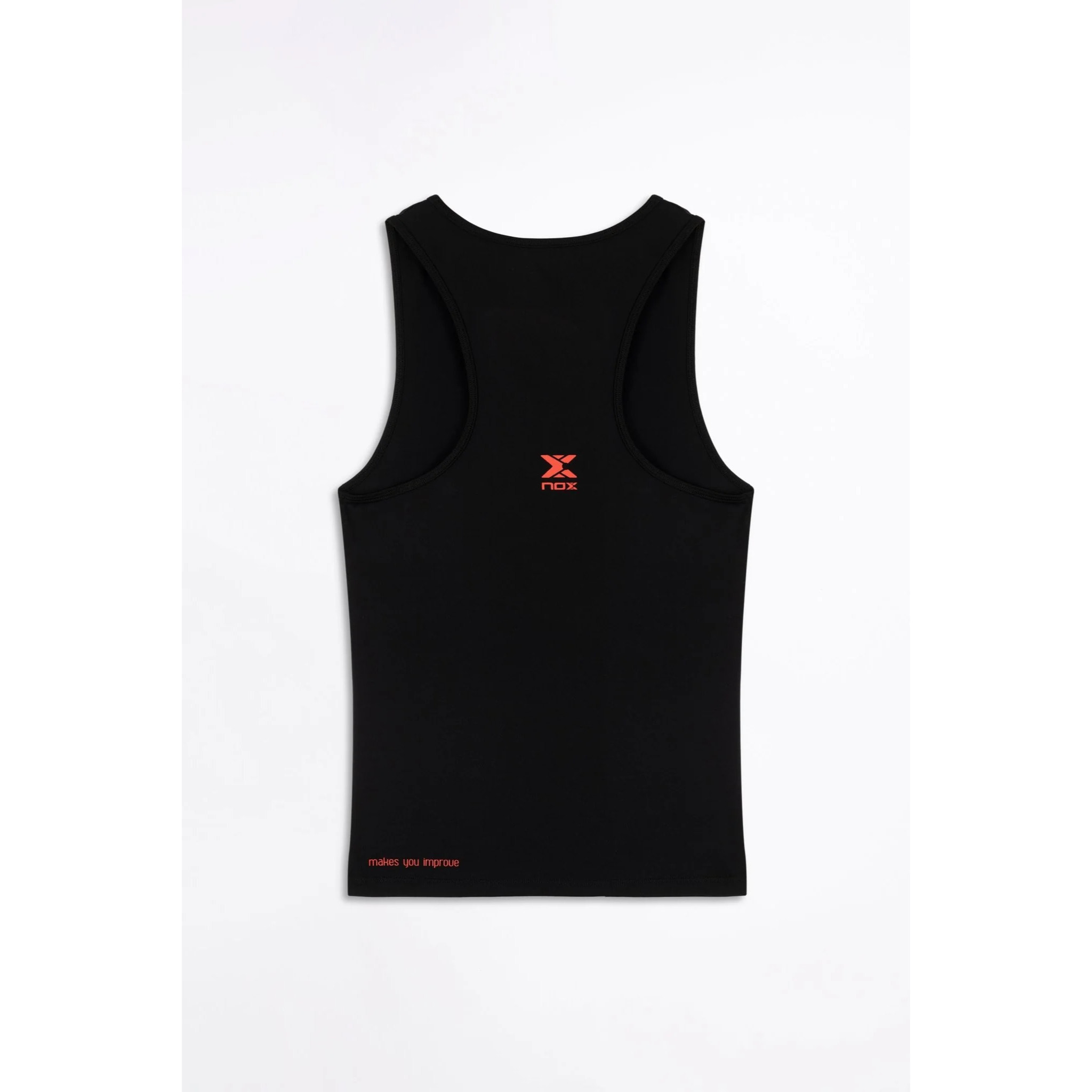 Camiseta tirantes mujer TEAM negro