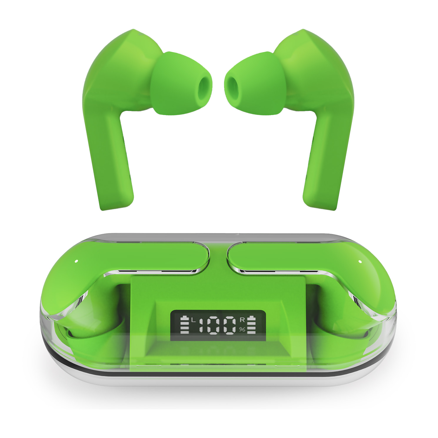 Cuffie TWS Air 13 Pro. Base di ricarica da 200 mAh.