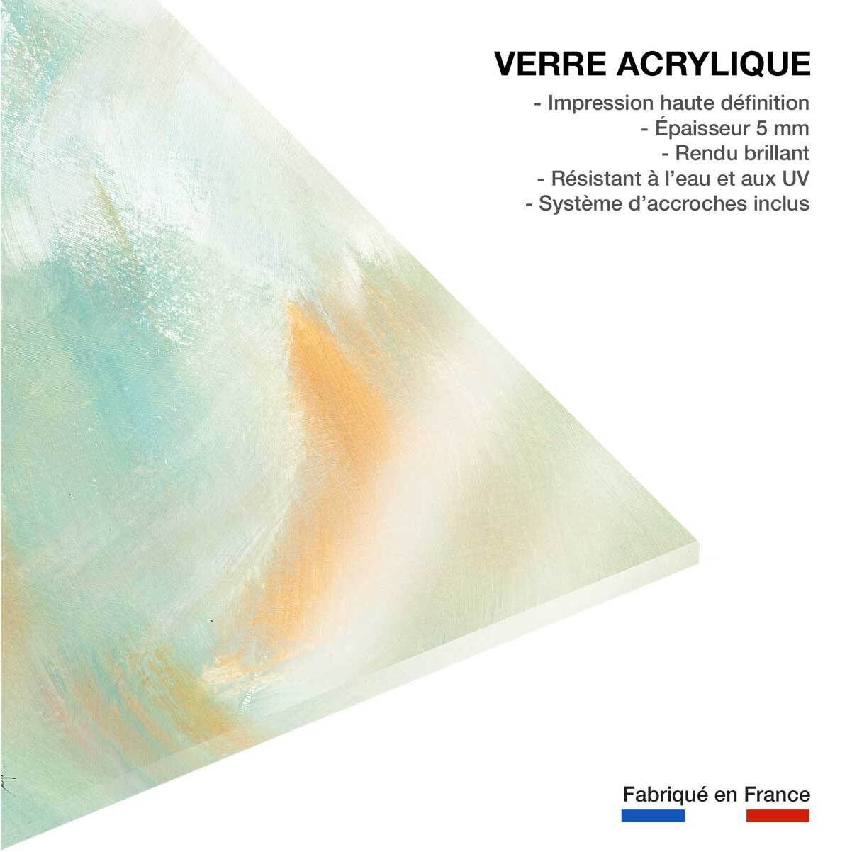 Tableau orange Tableau plexiglas