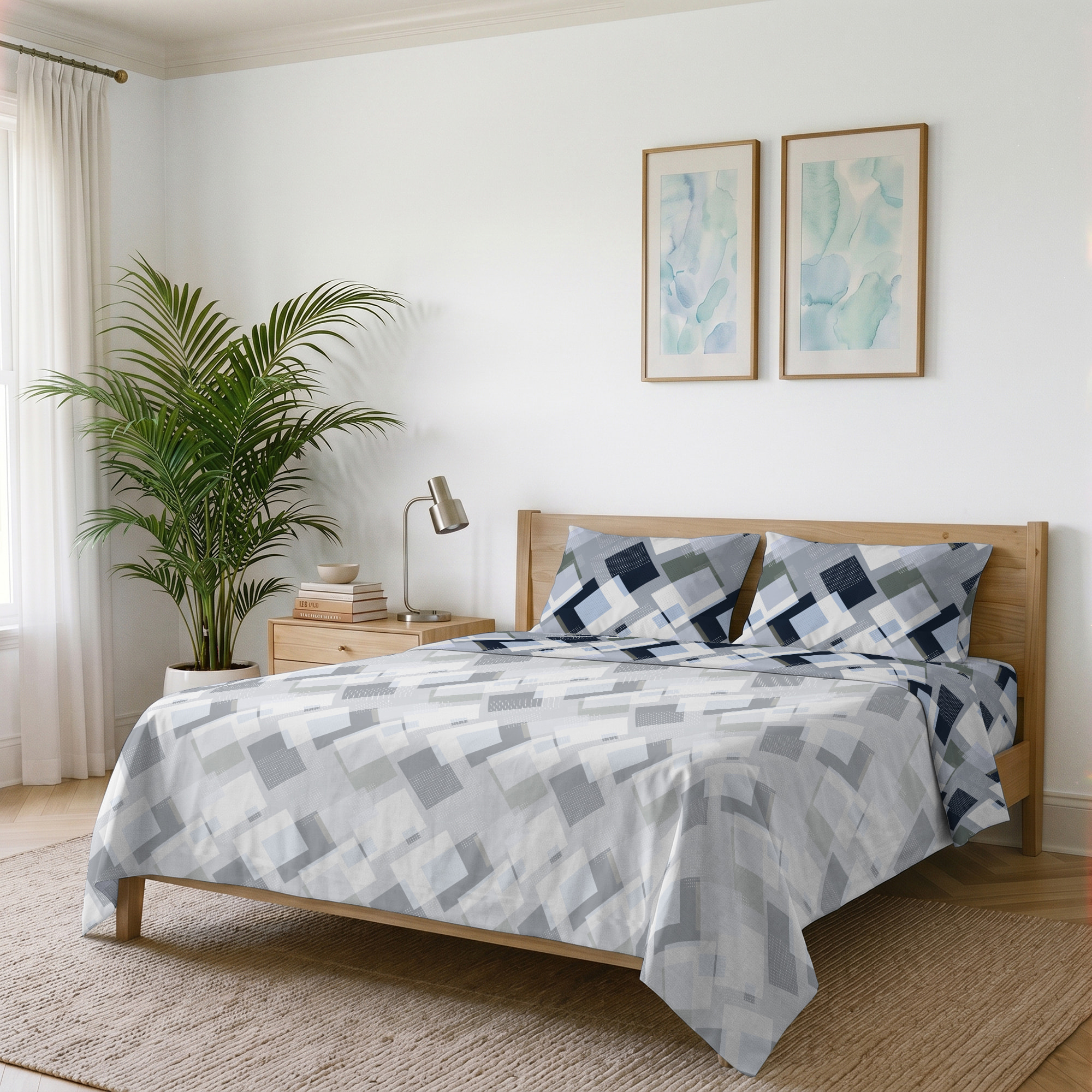 COMPLETO LETTO INFINITY - 100% Microfibra