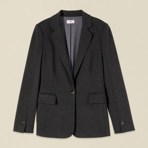 Oltre - Blazer in punto milano - Grigio