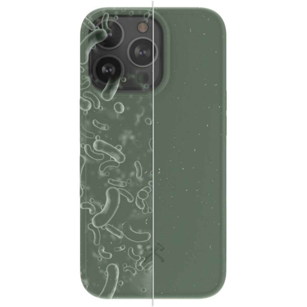 Coque WOODCESSORIES iPhone 13 Pro Antimicrobial vert