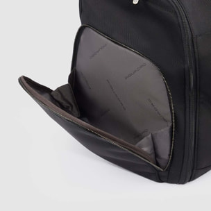 Piquadro Borsa porta abiti con gancio in tessuto riciclato