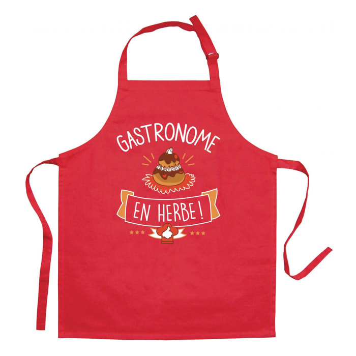 Tablier de cuisine enfant Gastronome recyclé
