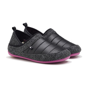 Zapatillas De Casa Lund Dual Fit Woman Negro