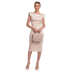 Borsa a tracolla Anna Luchini Rosa