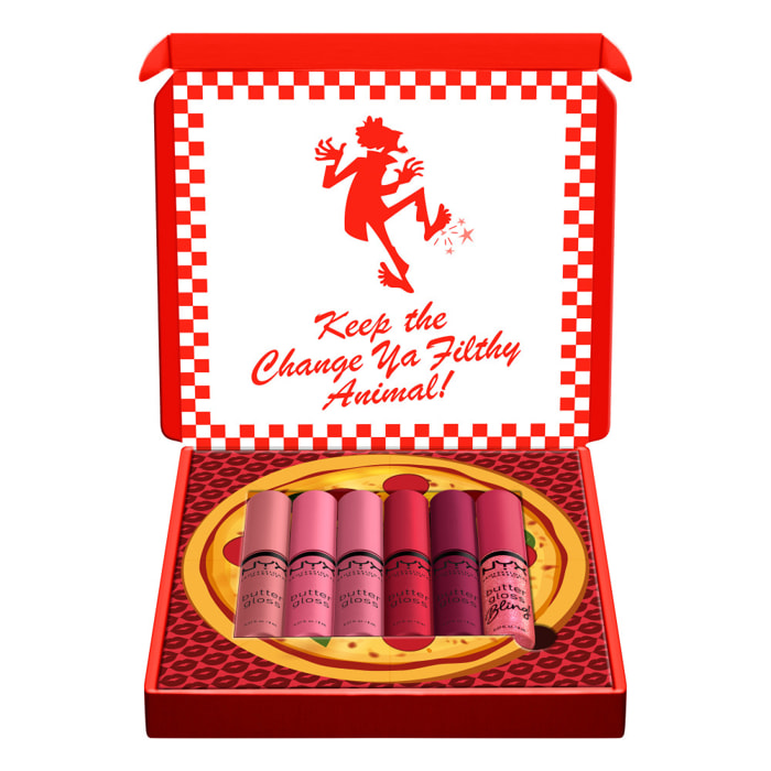 NYX Professional Makeup Coffret Butter Gloss Pinks Reds Edition Limitée Maman, j'ai raté l'avion