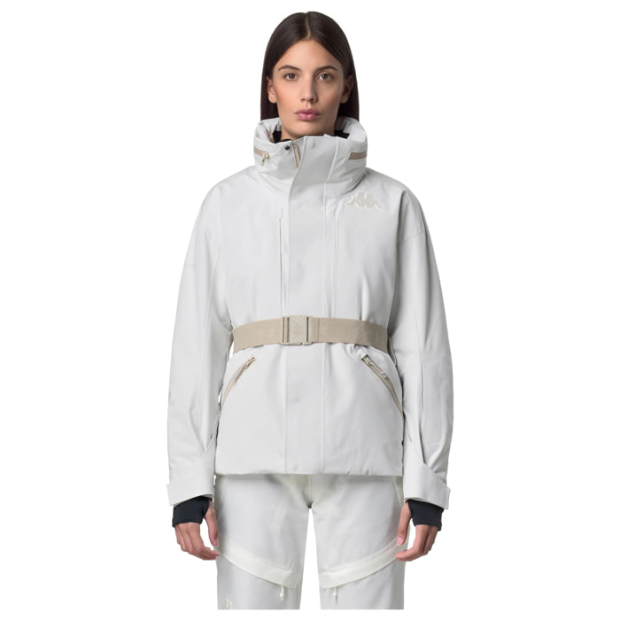 Giacche Kappa Donna 6Cento 679 Bianco