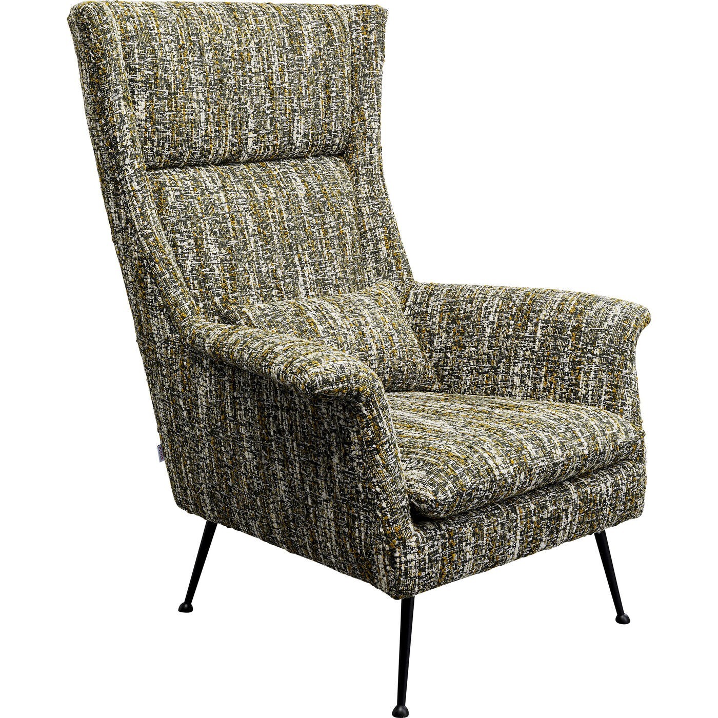 Fauteuil Vegas Forever Melange vert Kare Design