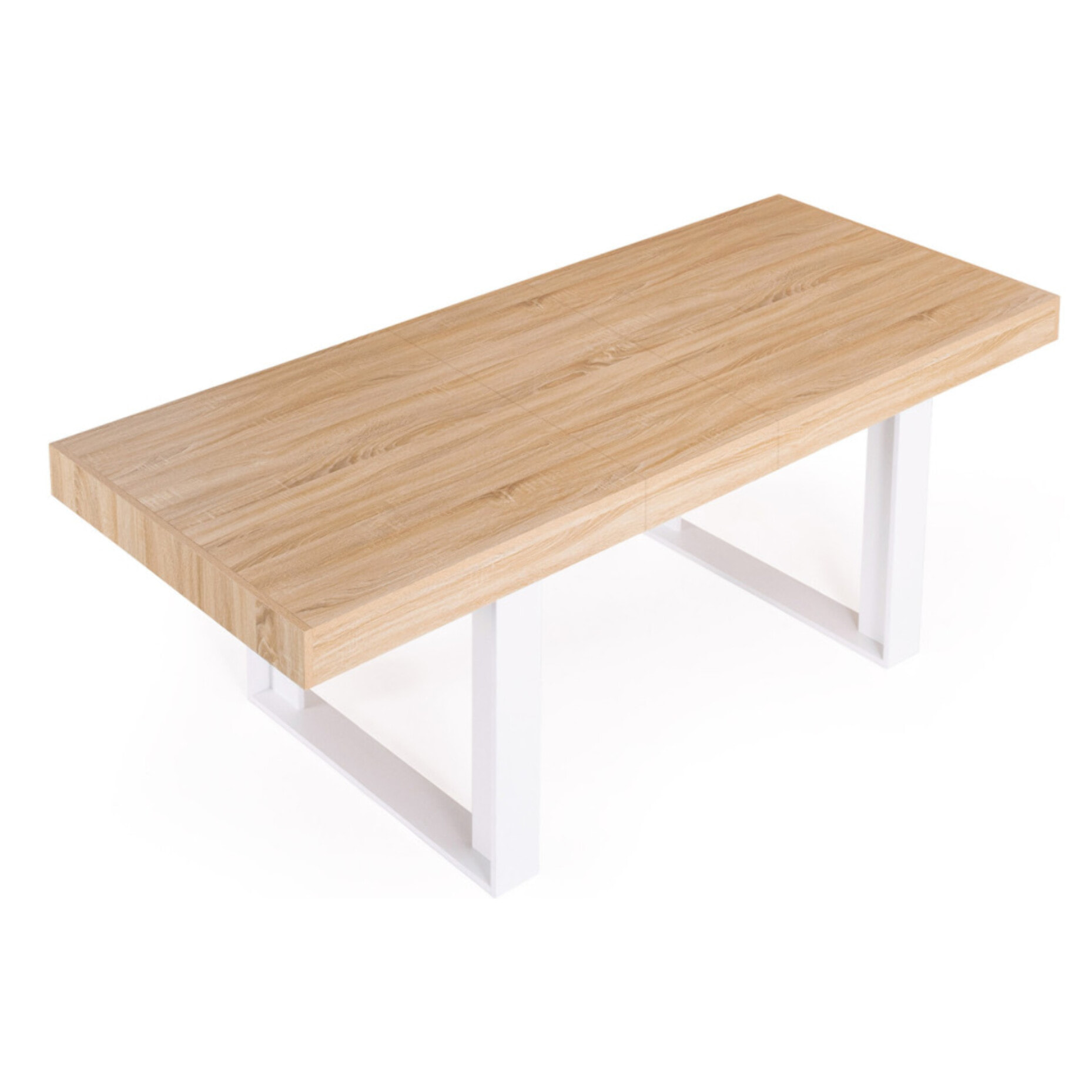 Tables à manger extensibles Brixton - Bois - Blanc