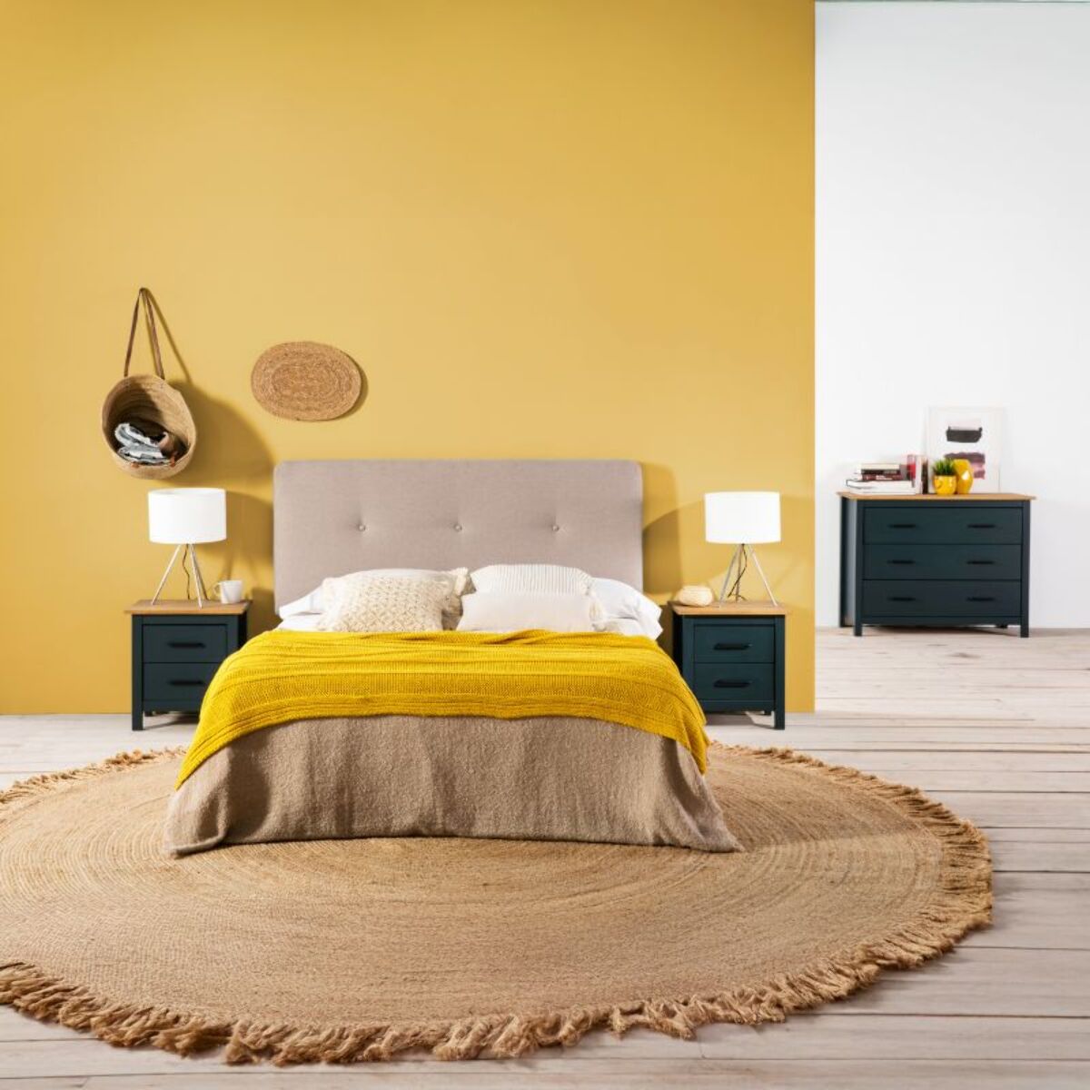 Cómoda Eira Blue Ocean - Oak