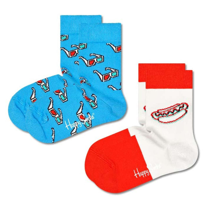 Calcetines 2-pack kids 3d hotdog _x000D_