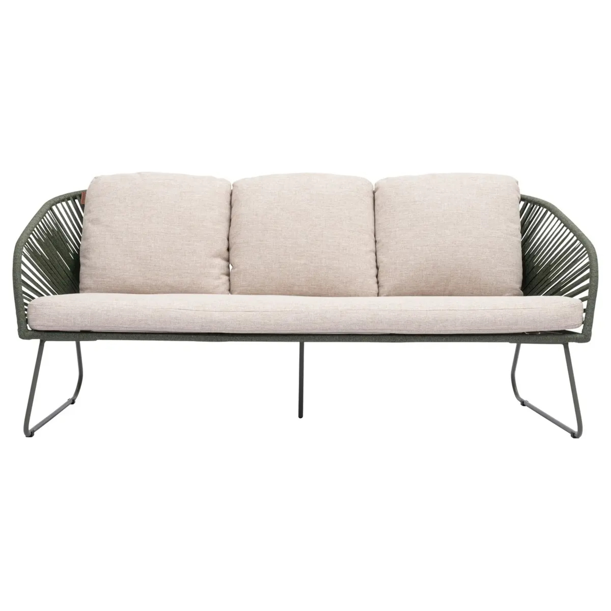 Salon de jardin Belano 5 places vert laurier