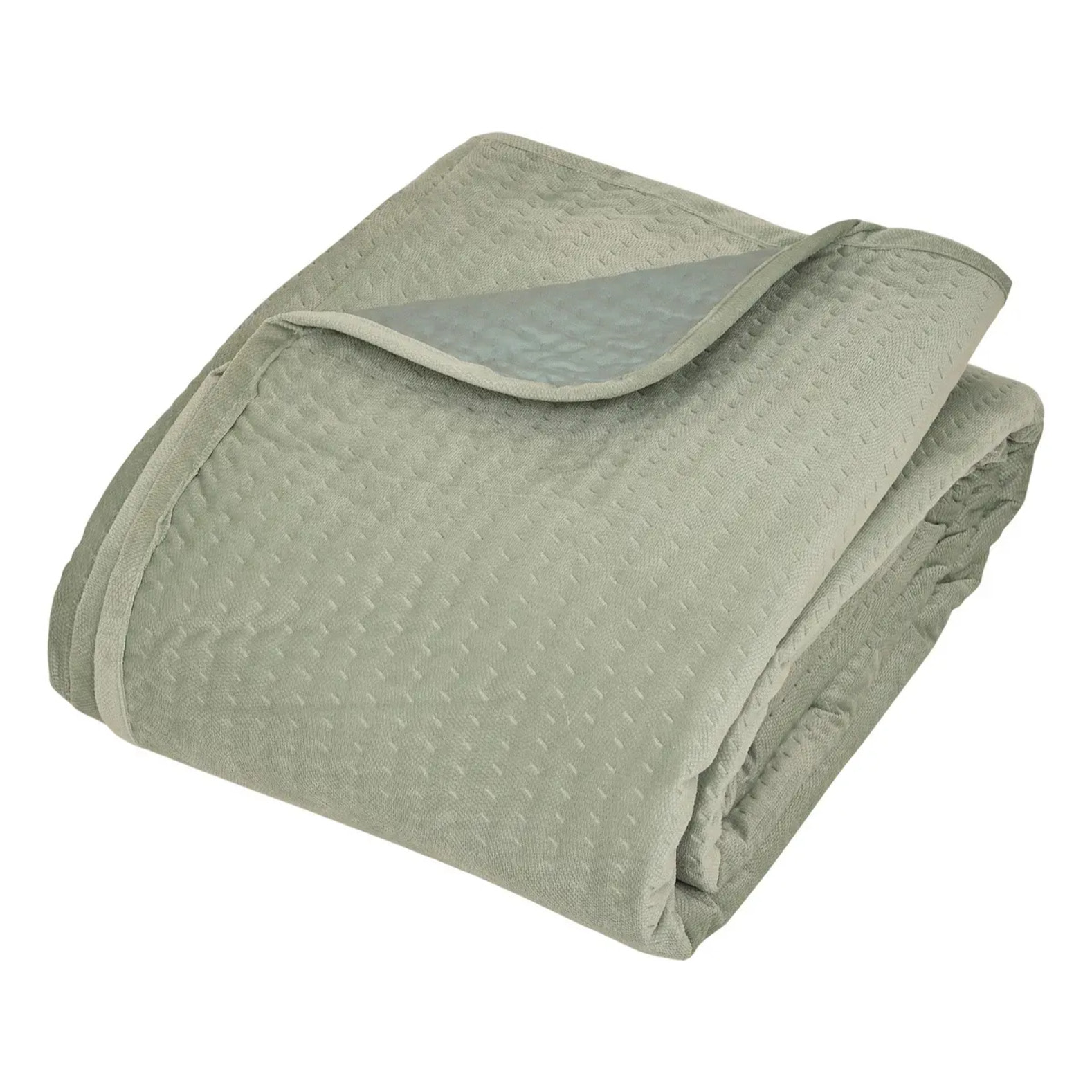 Dessus de lit Lilou vert céladon 260x240cm