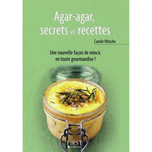 Nitsch, Carole | Le Petit livre de - Agar agar, secrets et recettes | Livre d'occasion