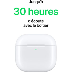 Ecouteurs APPLE AirPods 4 ANC - Réduction de bruit
