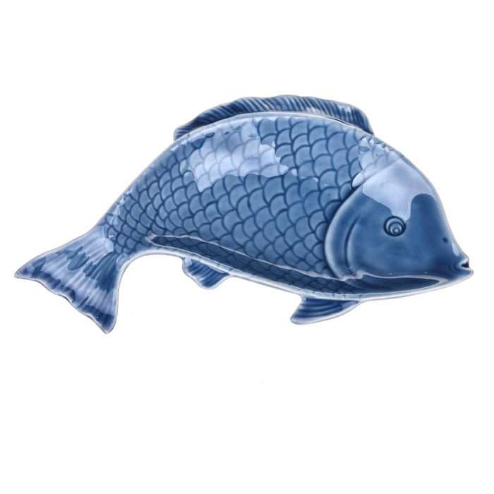 Pesce Portaoggetti 26 Cm - Pezzi 3 - 26X2,7X14,2cm - Colore: Blu - Bianchi Dino - Marina, Decori Tema Marino