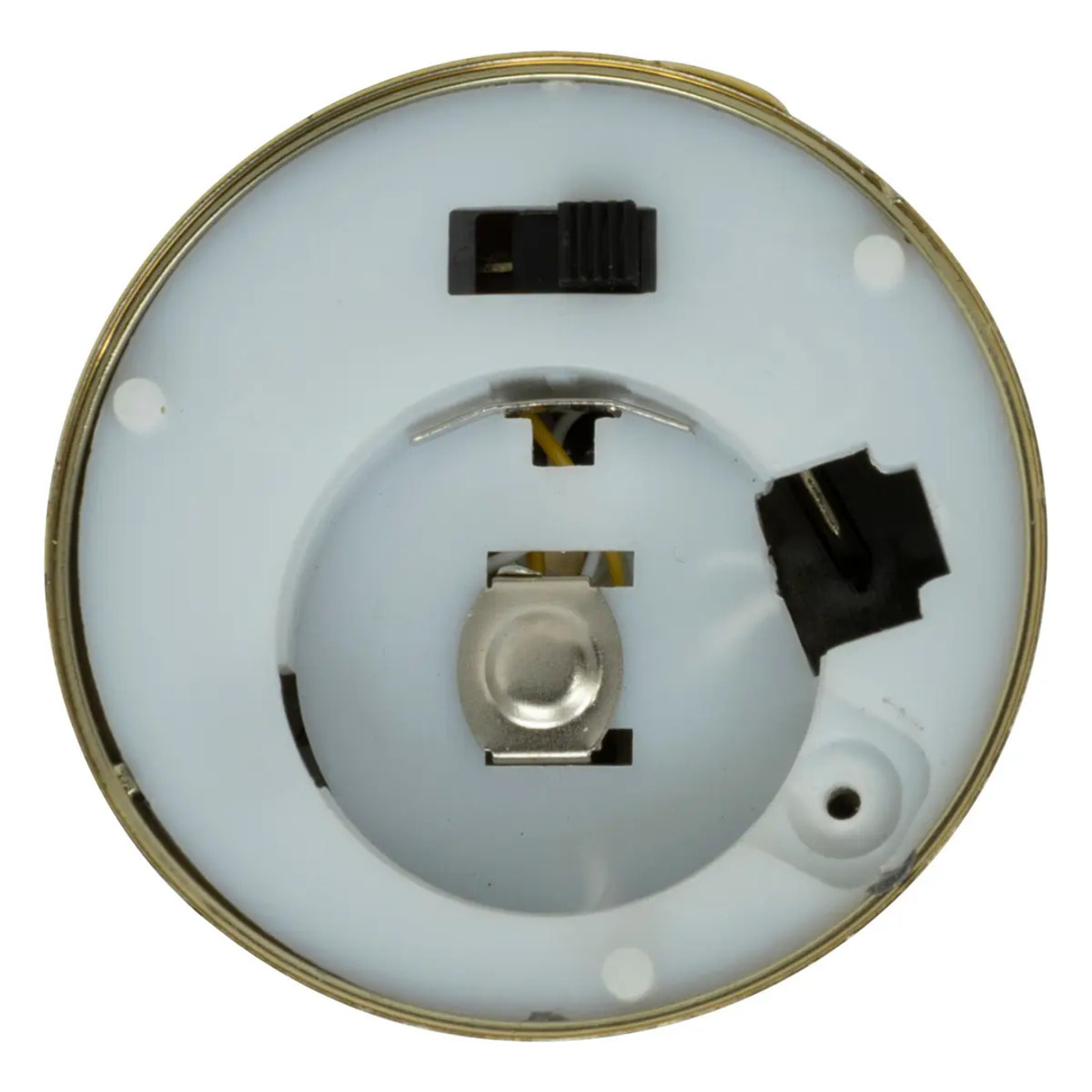 Lot de 4 bougies LED votives métal doré